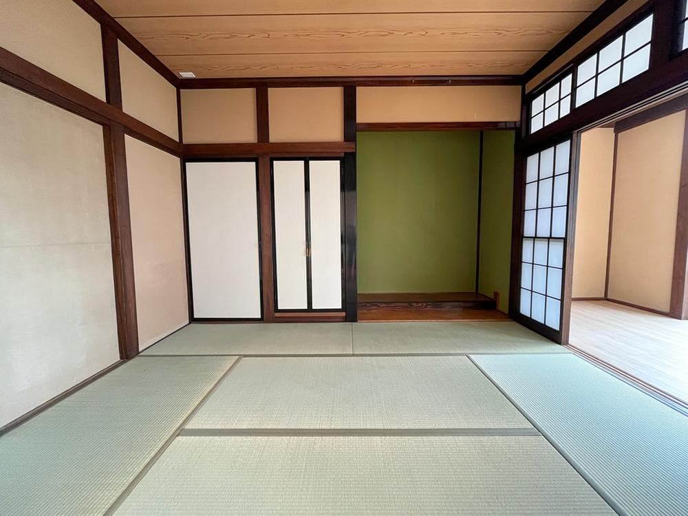 Tatami Suite with Green Accent